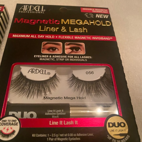 2- packs NEW Ardell Magnetic Megahold Liner & Lash Set - Picture 3 of 4